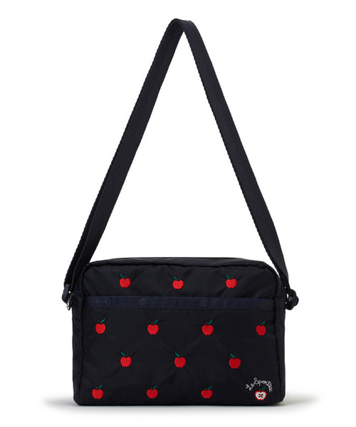 LeSportsac(レスポートサック)の「DANIELLA CROSSBODY レッドアップルエンブロイダリー(ショルダーバッグ・レディース・ブルー・FREE)」の7枚目の写真