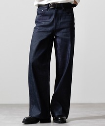 NIKKE】ワイド イージー デニム スラックス / ADAM ET ROPE' JEANS