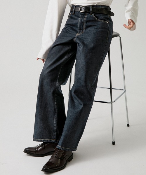 CLEL(クレイル)の「【CLEL】Rigid/Onewash Straight Denim Pants / リジット/ワンウォッシュ ストレートデニムパンツ(デニムパンツ・メンズ・インディゴブルー/ブラック/ブルー系・L/M/S/XS)」の13枚目の写真