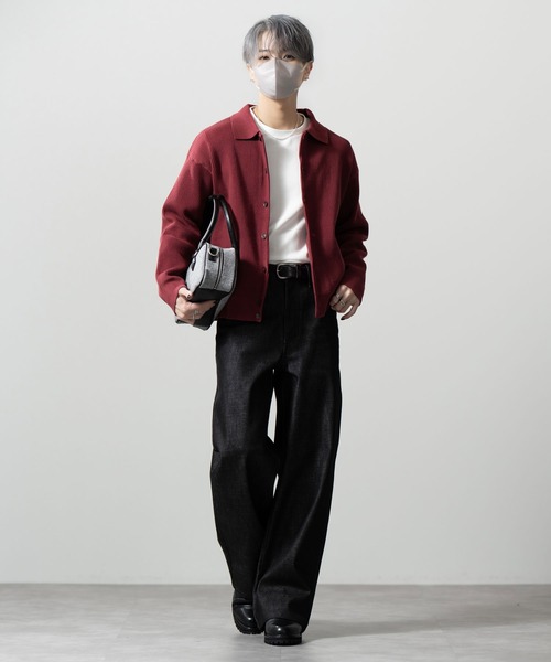 CLEL(クレイル)の「【CLEL】Rigid/Onewash Straight Denim Pants / リジット/ワンウォッシュ ストレートデニムパンツ(デニムパンツ・メンズ・インディゴブルー/ブラック/ブルー系・L/M/S/XS)」の15枚目の写真