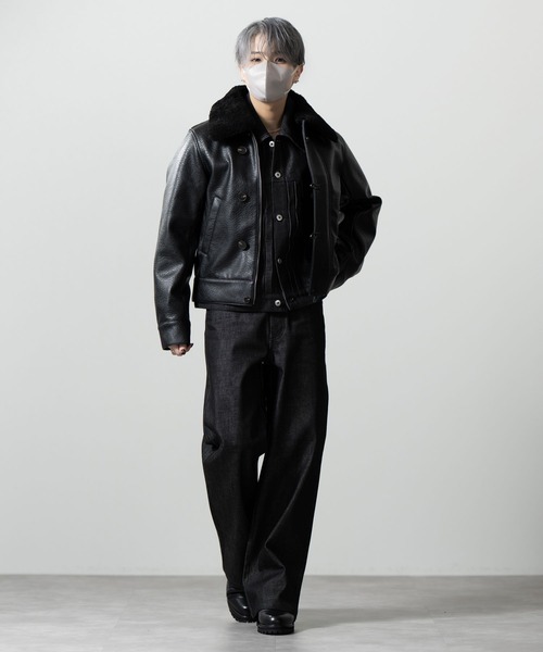 CLEL(クレイル)の「【CLEL】Rigid/Onewash Straight Denim Pants / リジット/ワンウォッシュ ストレートデニムパンツ(デニムパンツ・メンズ・インディゴブルー/ブラック/ブルー系・L/M/S/XS)」の19枚目の写真