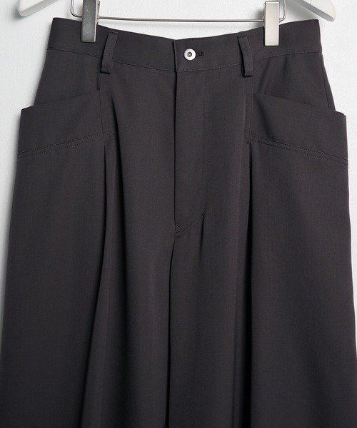 UJOH(ウジョー)の「【UJOH HOMME】Curve PNT(スラックス・メンズ・ブラック・4)」の10枚目の写真