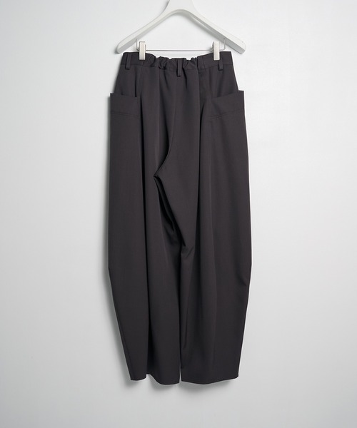 UJOH(ウジョー)の「【UJOH HOMME】Curve PNT(スラックス・メンズ・ブラック・4)」の9枚目の写真