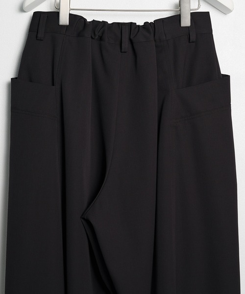 UJOH(ウジョー)の「【UJOH HOMME】Curve PNT(スラックス・メンズ・ブラック・4)」の7枚目の写真