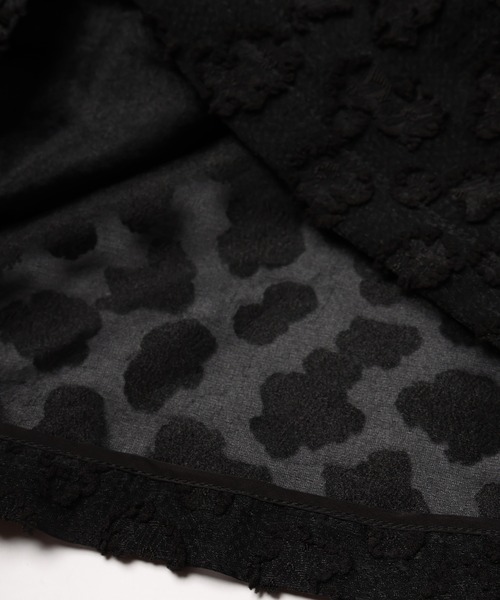 mintdesigns（ミントデザインズ）の「Floral Jacquard Vest（ベスト・レディース・ブラック/ホワイト・ONESIZE）」の14枚目の写真