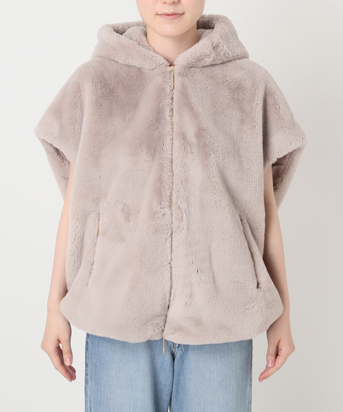 IENA(イエナ)の「TATRAS/タトラス GITEGA ボアベスト LCKA0539033588(ブルゾン・レディース・チャコールグレー/グレー系その他・1)」の6枚目の写真