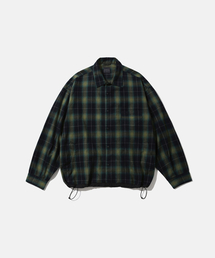 MOIF（モイフ）の「[AW26] ワイドドローストリングブルゾン / フォレストグリーン（その他アウター）」
