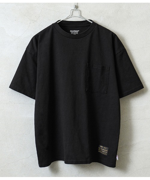 WAIPER.inc（ワイパーインク）の「WAIPER×Goodwear 2W7-16237 S/S ポケット 半袖 Tシャツ（Tシャツ/カットソー・メンズ・ホワイト/ブラック・L/XL）」の2枚目の写真