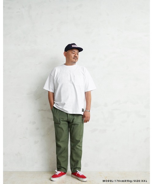 WAIPER.inc（ワイパーインク）の「WAIPER×Goodwear 2W7-16237 S/S ポケット 半袖 Tシャツ（Tシャツ/カットソー・メンズ・ホワイト/ブラック・L/XL）」の7枚目の写真