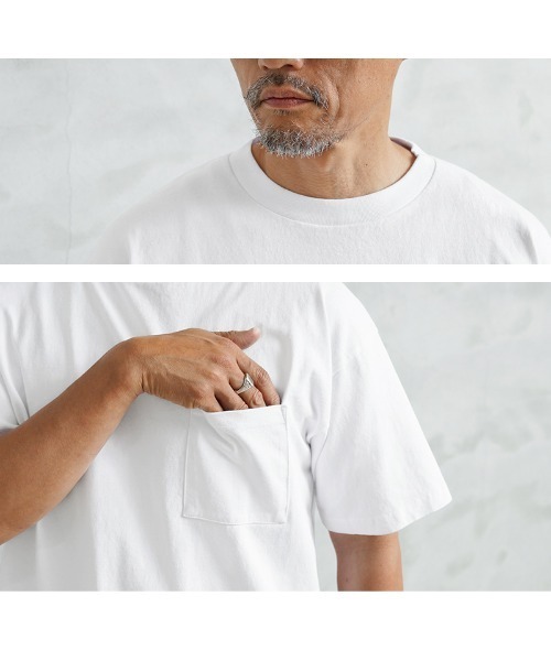 WAIPER.inc（ワイパーインク）の「WAIPER×Goodwear 2W7-16237 S/S ポケット 半袖 Tシャツ（Tシャツ/カットソー・メンズ・ホワイト/ブラック・L/XL）」の8枚目の写真
