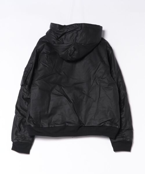 DANKE SCHON(ダンケシェーン)の「【WEB&DEPOT限定】DankeSchon/ダンケシェーン/COATING HOOD BLOUSON(ブルゾン・メンズ・ブラック・M/L/S)」の2枚目の写真