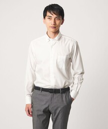 コットン ロイヤルオックス ボタンダウン ドレスシャツ -形態安定-