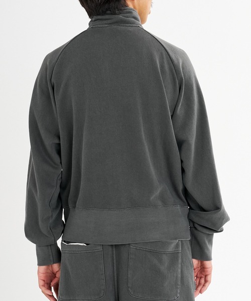 ELEMENT(エレメント)の「ELEMENT メンズ HEART ZIP HALF スウェットジャケット 【2026年秋冬モデル】/エレメントハーフジップスウェット(スウェット・メンズ・グレー/ブラック系その他・MEDIUM/LARGE/X-LARGE)」の4枚目の写真