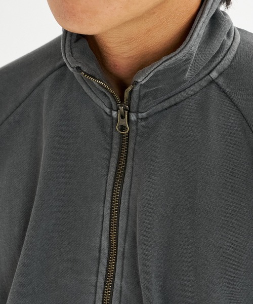 ELEMENT(エレメント)の「ELEMENT メンズ HEART ZIP HALF スウェットジャケット 【2026年秋冬モデル】/エレメントハーフジップスウェット(スウェット・メンズ・グレー/ブラック系その他・MEDIUM/LARGE/X-LARGE)」の5枚目の写真