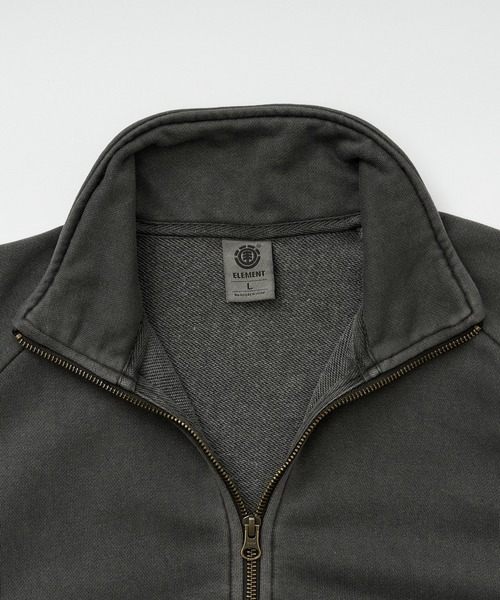 ELEMENT(エレメント)の「ELEMENT メンズ HEART ZIP HALF スウェットジャケット 【2026年秋冬モデル】/エレメントハーフジップスウェット(スウェット・メンズ・グレー/ブラック系その他・MEDIUM/LARGE/X-LARGE)」の10枚目の写真