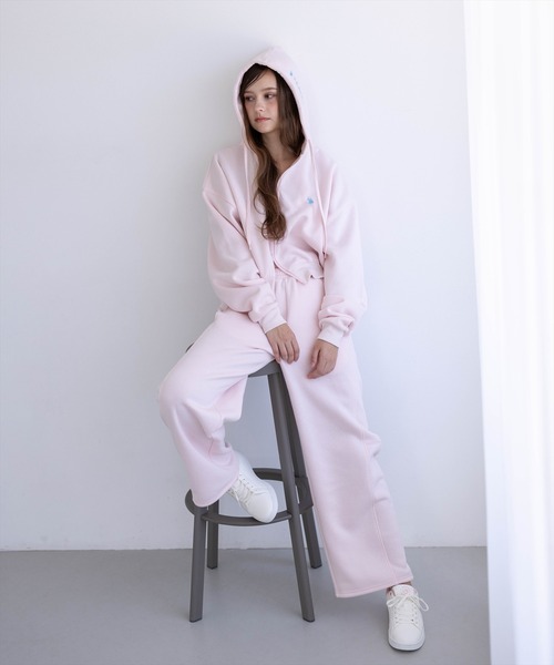 U.S. POLO ASSN.(ユーエスポロアッスン)の「【U.S. POLO ASSN.】clear 別注 裏起毛スウェットパンツ(セット可)(スウェットパンツ・レディース・ピンク/グレー/ブラック・F)」の19枚目の写真