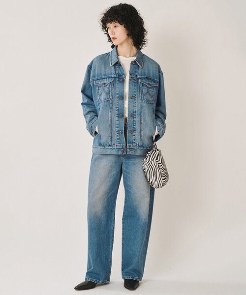 Whim Gazette(ウィムガゼット)の「【Wrangler】デニムパンツ/セットアップ可(デニムパンツ・レディース・ブルー・36/38)」の7枚目の写真
