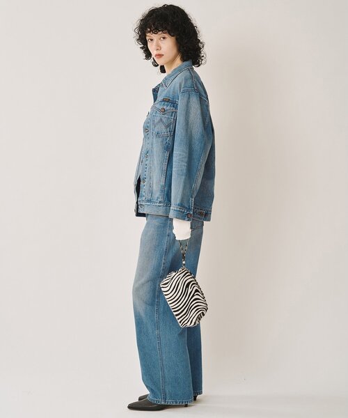 Whim Gazette(ウィムガゼット)の「【Wrangler】デニムパンツ/セットアップ可(デニムパンツ・レディース・ブルー・36/38)」の4枚目の写真