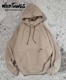 wild rose hips（ワイルドローズヒップス）の「WILD THINGS/ワイルドシングス 限定展開 別注 ワンポイントロゴ パーカー / スウェット（スウェット）」