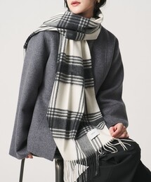 elegancese（エレガンセーゼ）の「【別注】＜elegancese＞CA チェックストール（ストール/ショール）」