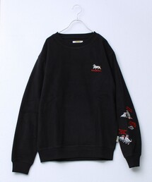 FREDY MAC（フレディーマック）の「【FREDYMAC/フレディマック】ユニセックス アニマルお化け刺繍フリースクルーネック（スウェット）」