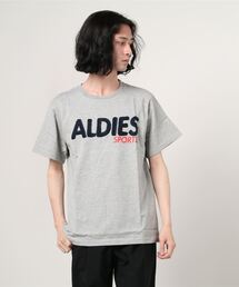 ALDIES | ALDIES Sports T ロゴ刺繍Tシャツ(Tシャツ/カットソー)
