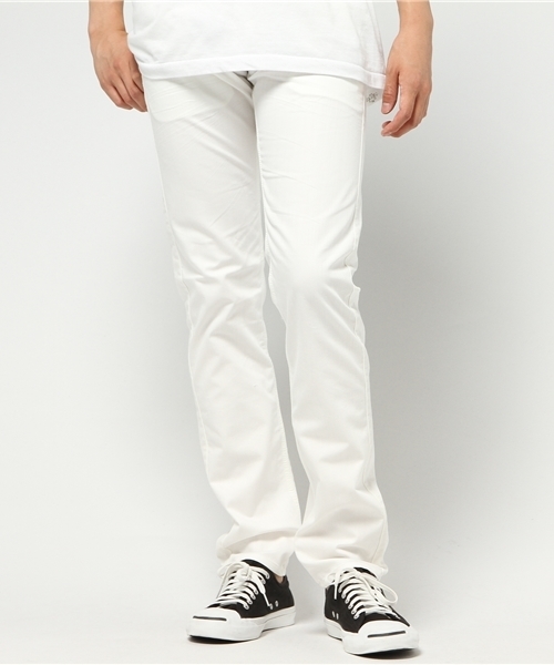 NICOLE CLUB FOR MEN（ニコルクラブフォーメン）の「ストレッチツイルパンツ（その他パンツ・メンズ・ベージュ/ブラック/ホワイト・LARGE/MEDIUM/SMALL）」の2枚目の写真