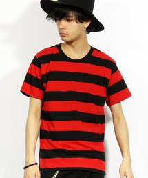 ８(eight) | ボーダー 半袖 Tシャツ クルーネック  (Tシャツ/カットソー)