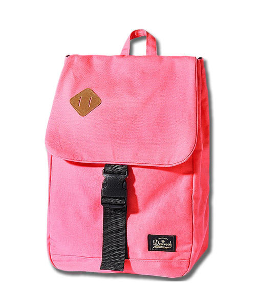 devirock（デビロック）の「ベルトバックルスクエアリュックサック（バックパック/リュック・キッズ・ブラック/カーキ/レッド/ピンク/ブルー/ネイビー/カモフラージュ・ONE SIZE）」の6枚目の写真