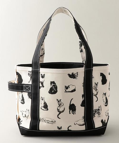 TEMBEA 猫柄グレイ系　トートバッグ UNITED ARROWS（ユナイテッドアローズ）の「＜TEMBEA（テンベア