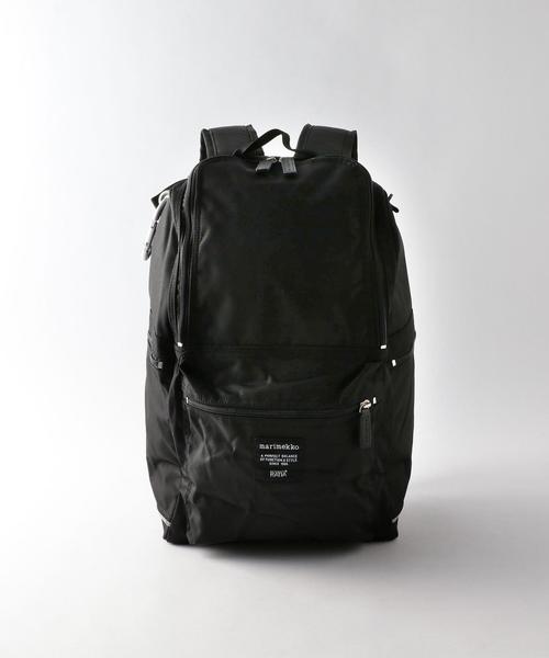 marimekko(マリメッコ)の「<marimekko>BUDDY DAYPACK/リュック(バックパック/リュック・レディース・ブラック/ダークグレー・FREE)」の2枚目の写真