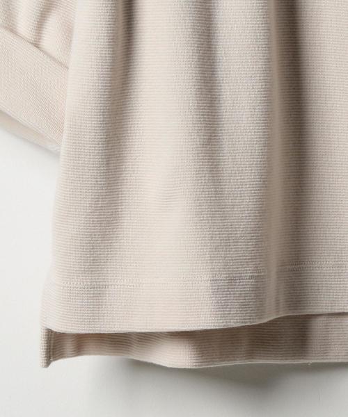 coen(コーエン)の「STフライスVネックカットソー(ブラック ⇒ WEB限定カラー)(その他トップス・レディース・アイボリー/ワイン/ブラック/ネイビー・FREE)」の9枚目の写真