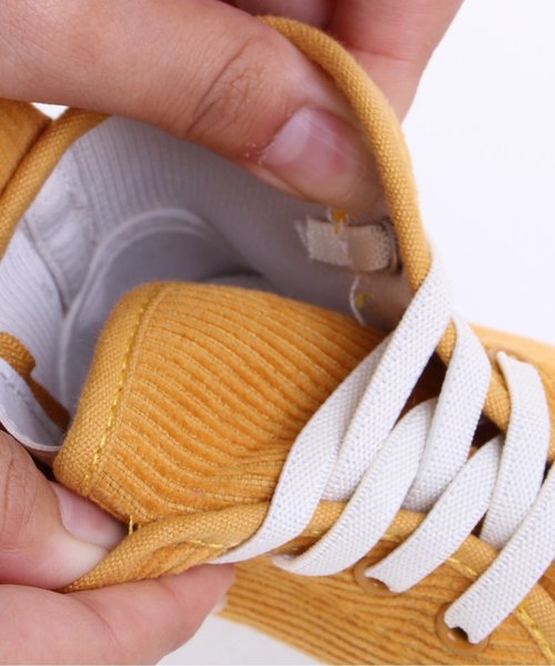 apres les cours（アプレレクール）の「ハイカットスニーカー（スニーカー・キッズ・カーキ/ブラック/キナリ/マスタード・16/15 /20/18/19/17/14）」の17枚目の写真