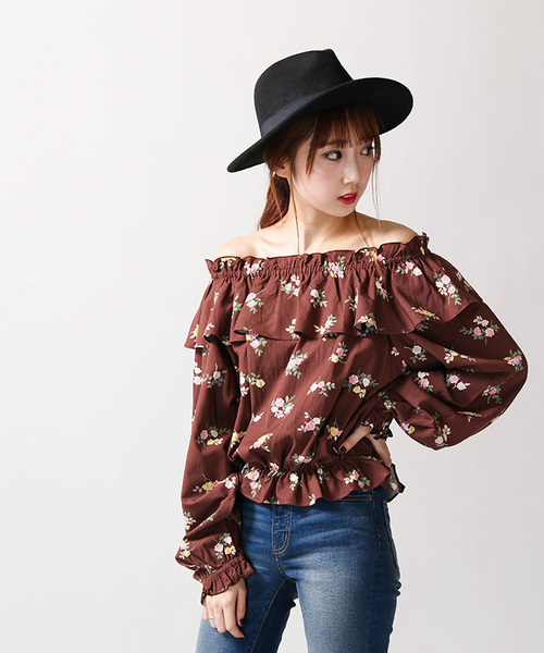 WEGO（ウィゴー）の「WEGO/フリルオフショルブラウス（シャツ/ブラウス・レディース・その他1/その他2・LARGE/MEDIUM）」の11枚目の写真