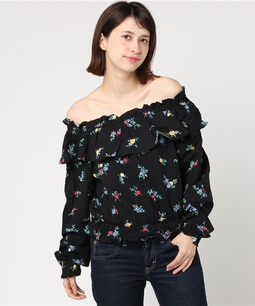 WEGO（ウィゴー）の「WEGO/フリルオフショルブラウス（シャツ/ブラウス・レディース・その他1/その他2・LARGE/MEDIUM）」の14枚目の写真