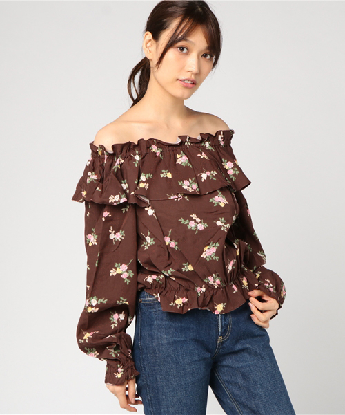WEGO（ウィゴー）の「WEGO/フリルオフショルブラウス（シャツ/ブラウス・レディース・その他1/その他2・LARGE/MEDIUM）」の15枚目の写真