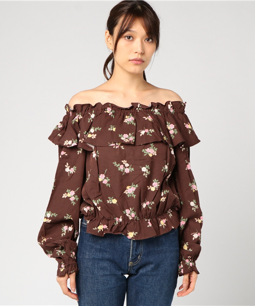 WEGO（ウィゴー）の「WEGO/フリルオフショルブラウス（シャツ/ブラウス・レディース・その他1/その他2・LARGE/MEDIUM）」の8枚目の写真