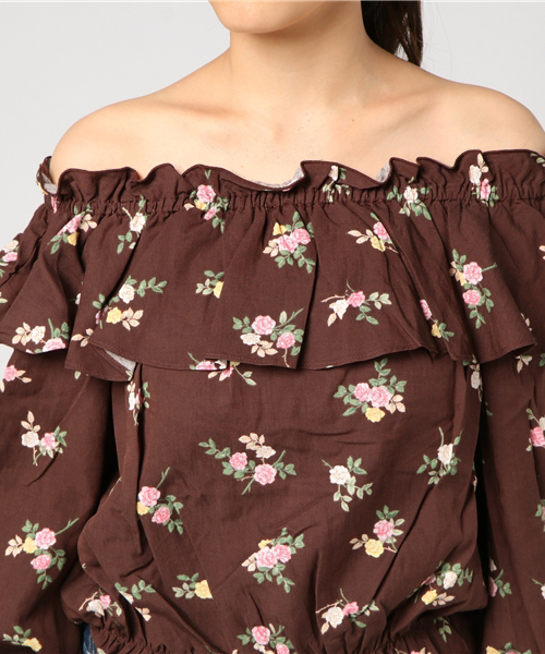 WEGO（ウィゴー）の「WEGO/フリルオフショルブラウス（シャツ/ブラウス・レディース・その他1/その他2・LARGE/MEDIUM）」の7枚目の写真