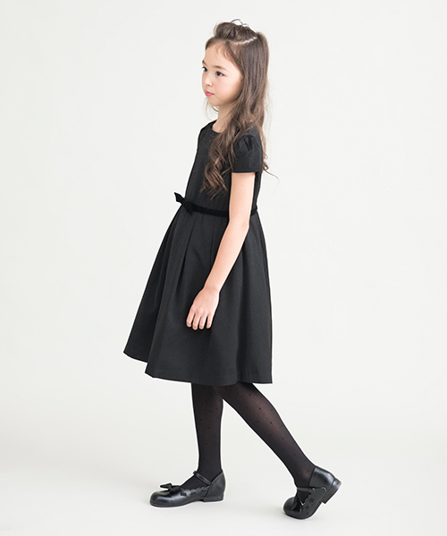 Catherine Cottage（キャサリンコテージ）の「キャップスリーブワンピース（ワンピース・キッズ・グレー/ブラック/グリーン系その他/ブルー系その他/ブラック系その他/ブラウン系その他/ベージュ系/ブルーグレー/グレー系・120/140/150/100/160/110/130）」の10枚目の写真