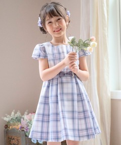 まゆあち★4点セット【anyfam】ドッキングワンピース　姉妹お揃い ドッキング チェック柄 ワンピース / ANY KIDS | ファッション