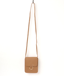 PLAIN CLOTHING | ゴールドサークルミニバッグ【PLAIN CLOTHING】(ショルダーバッグ)