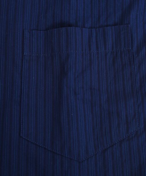 SHIPS（シップス）の「SC: ドビー織り ロンドンストライプ セミワイドカラー シャツ（シャツ/ブラウス・メンズ・ライトブルー/ネイビー/ブルー系その他/ホワイト・SMALL/MEDIUM/LARGE/X-LARGE）」の11枚目の写真