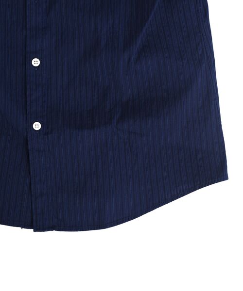 SHIPS（シップス）の「SC: ドビー織り ロンドンストライプ セミワイドカラー シャツ（シャツ/ブラウス・メンズ・ライトブルー/ネイビー/ブルー系その他/ホワイト・SMALL/MEDIUM/LARGE/X-LARGE）」の5枚目の写真