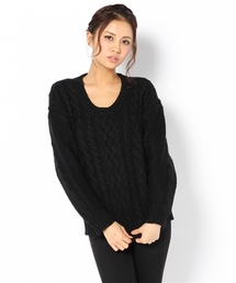 Another Edition | AE[A]HAND CABLE PO(ニット/セーター)