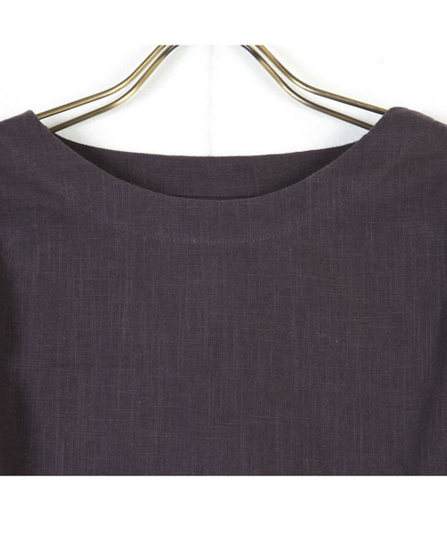 FELLINI（フェリーニ）の「コットンスラブドルマンスリーブプルオーバー（シャツ/ブラウス・レディース・イエロー/オフホワイト/ブラウン/ダークグレー・ONE SIZE）」の10枚目の写真