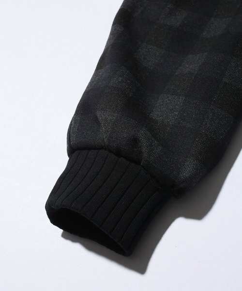 MR.OLIVE（ミスターオリーブ）の「STRETCH T/R BOX CHECK / BIG SILHOUETTE RIB CUFFS SHIRT（シャツ/ブラウス・メンズ・ネイビー/ワインレッド・SMALL/MEDIUM/LARGE）」の9枚目の写真