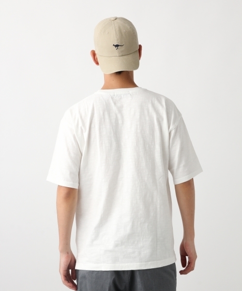RAGEBLUE(レイジブルー)の「加工スラブTシャツ/801709(Tシャツ/カットソー・メンズ・ホワイト/ブラック/ベージュ/ブルー/マスタード・SMALL/MEDIUM/LARGE)」の10枚目の写真