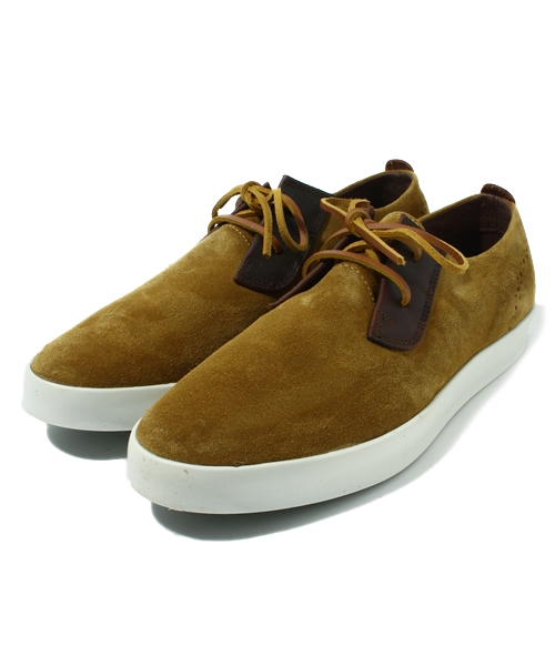 JOURNAL STANDARD（ジャーナルスタンダード）の「【2013 SUMMER CATALOGUE 掲載アイテム】JOURNAL STANDARD MADE IN PORTUGAL: 2アイレットスウェードシューズ #（スニーカー・メンズ・ネイビー/ウッド/イエロー系その他/ブルー系その他/アイボリー・41/43/42）」の5枚目の写真