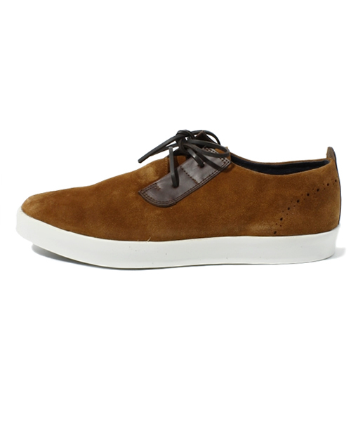 JOURNAL STANDARD（ジャーナルスタンダード）の「【2013 SUMMER CATALOGUE 掲載アイテム】JOURNAL STANDARD MADE IN PORTUGAL: 2アイレットスウェードシューズ #（スニーカー・メンズ・ネイビー/ウッド/イエロー系その他/ブルー系その他/アイボリー・41/43/42）」の6枚目の写真