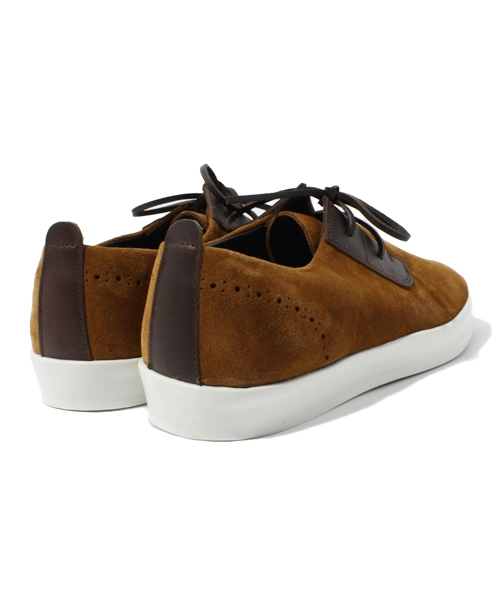 JOURNAL STANDARD（ジャーナルスタンダード）の「【2013 SUMMER CATALOGUE 掲載アイテム】JOURNAL STANDARD MADE IN PORTUGAL: 2アイレットスウェードシューズ #（スニーカー・メンズ・ネイビー/ウッド/イエロー系その他/ブルー系その他/アイボリー・41/43/42）」の8枚目の写真